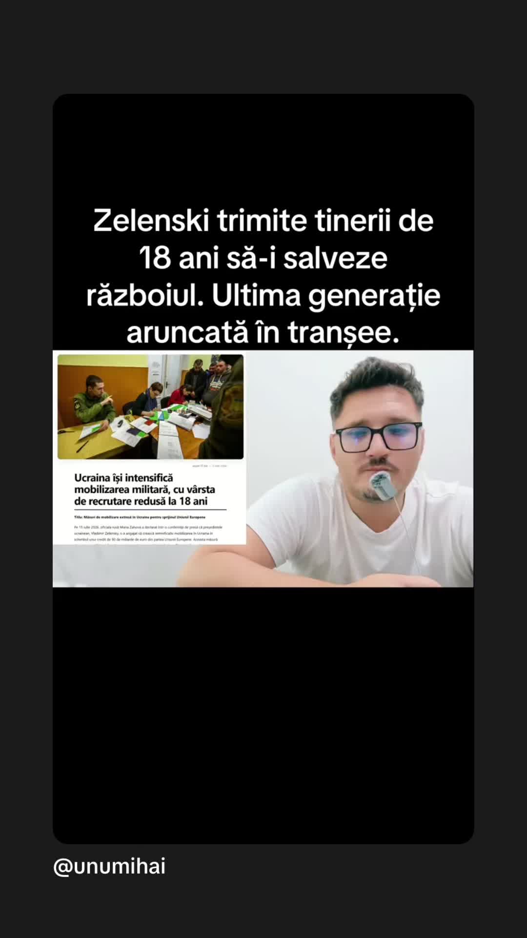 Previzualizare video TikTok @unumihai