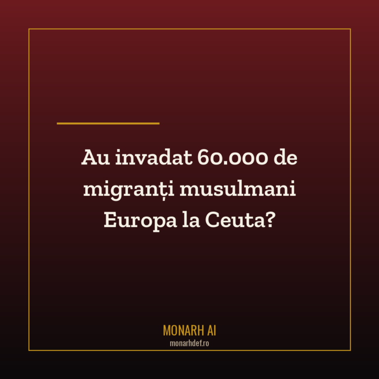 Au invadat 60.000 de migranți musulmani Europa la Ceuta?