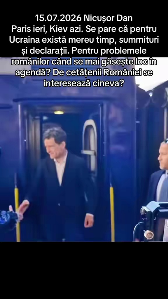 Nu are Nicușor Dan timp pentru problemele românilor, doar pentru Ucraina?