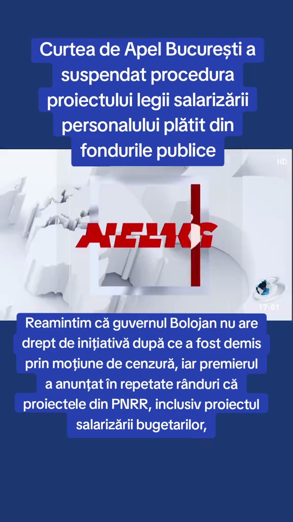 A blocat definitiv Curtea de Apel legea salarizării bugetarilor?