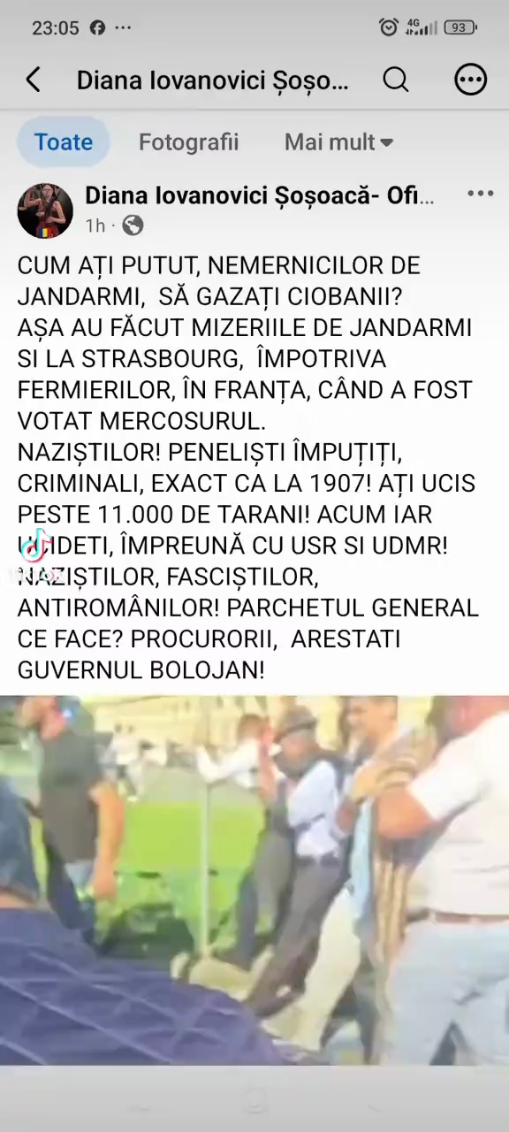 Au gazat jandarmii ciobanii ca la masacrul din 1907?