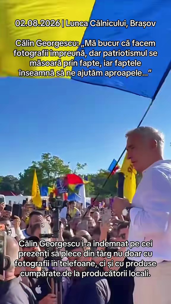 Este Călin Georgescu președintele care ne învață patriotismul?