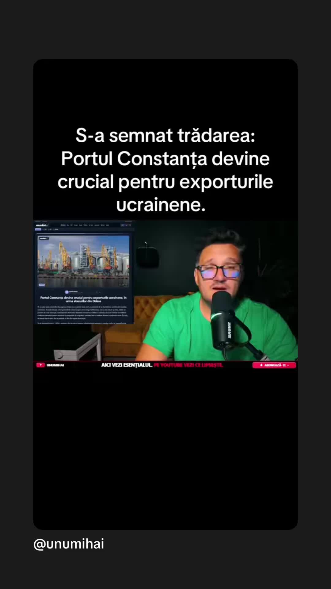 Previzualizare video TikTok @unumihai