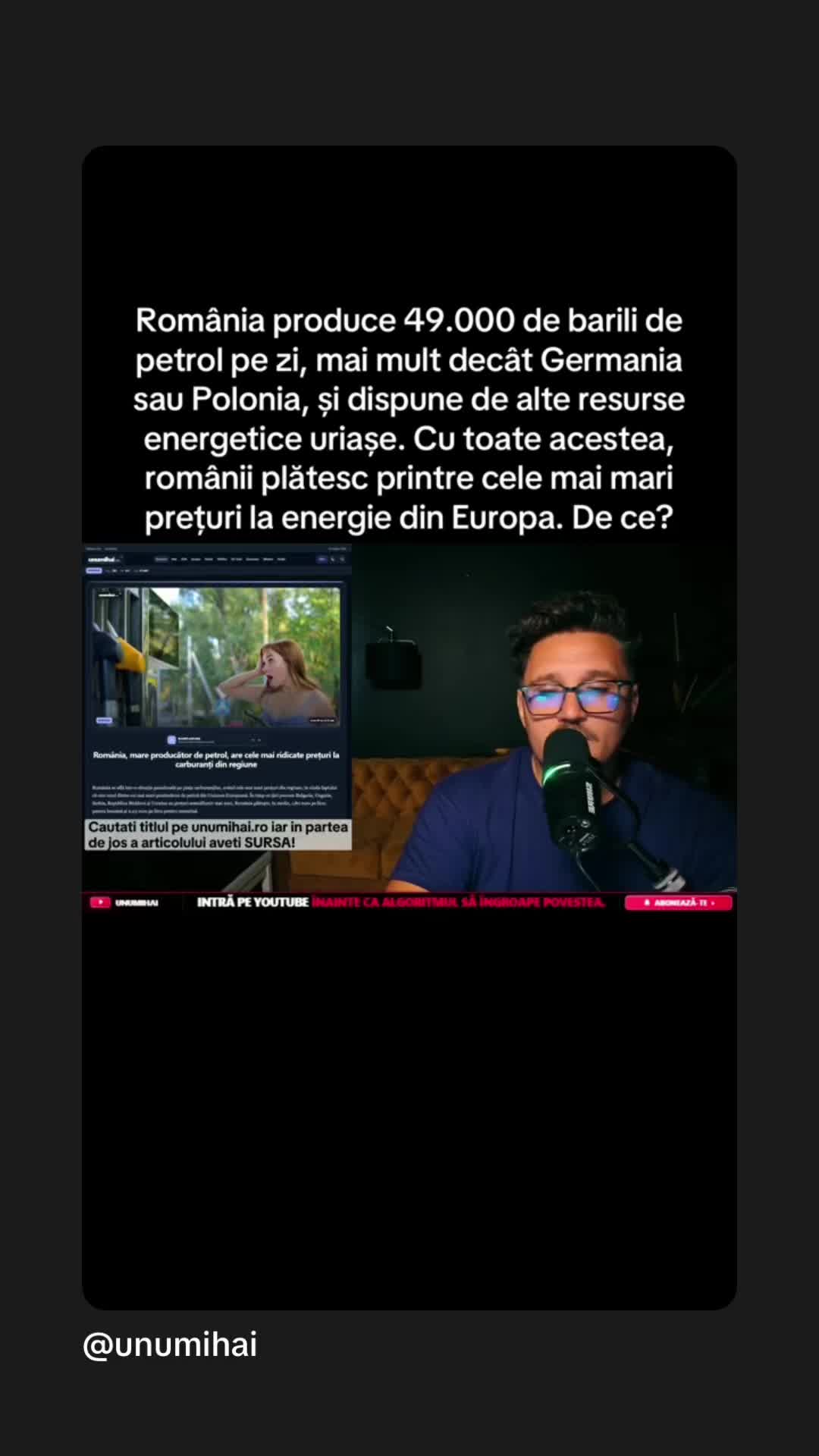 Previzualizare video TikTok @unumihai