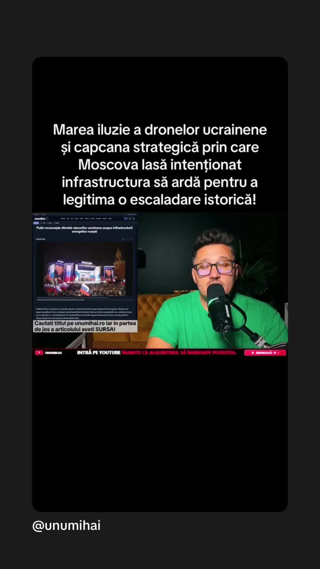 Previzualizare video TikTok @unumihai