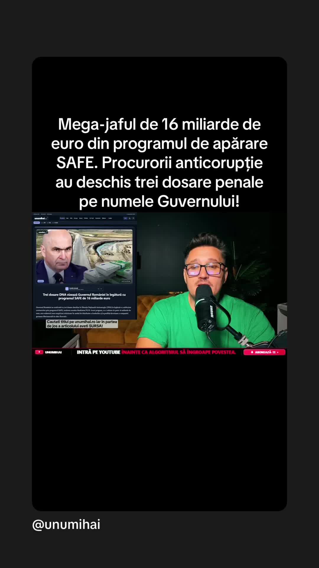 Previzualizare video TikTok @unumihai