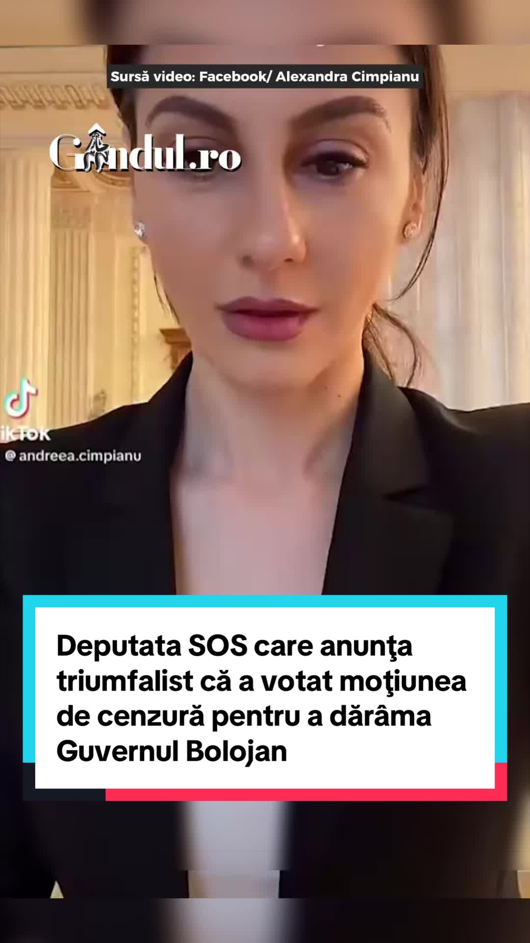 Previzualizare video TikTok @gandul_ro