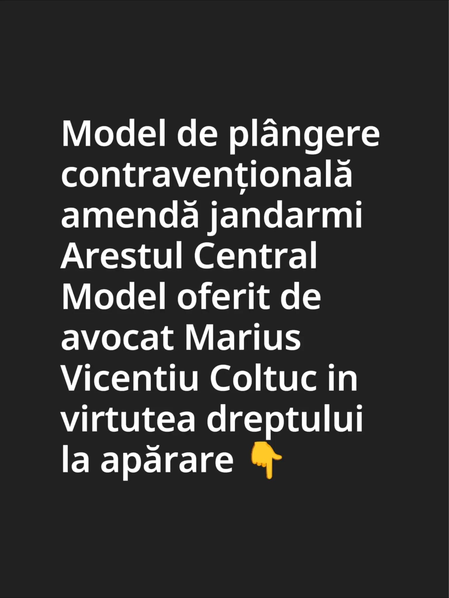 Previzualizare video TikTok @avocatcoltucmarius